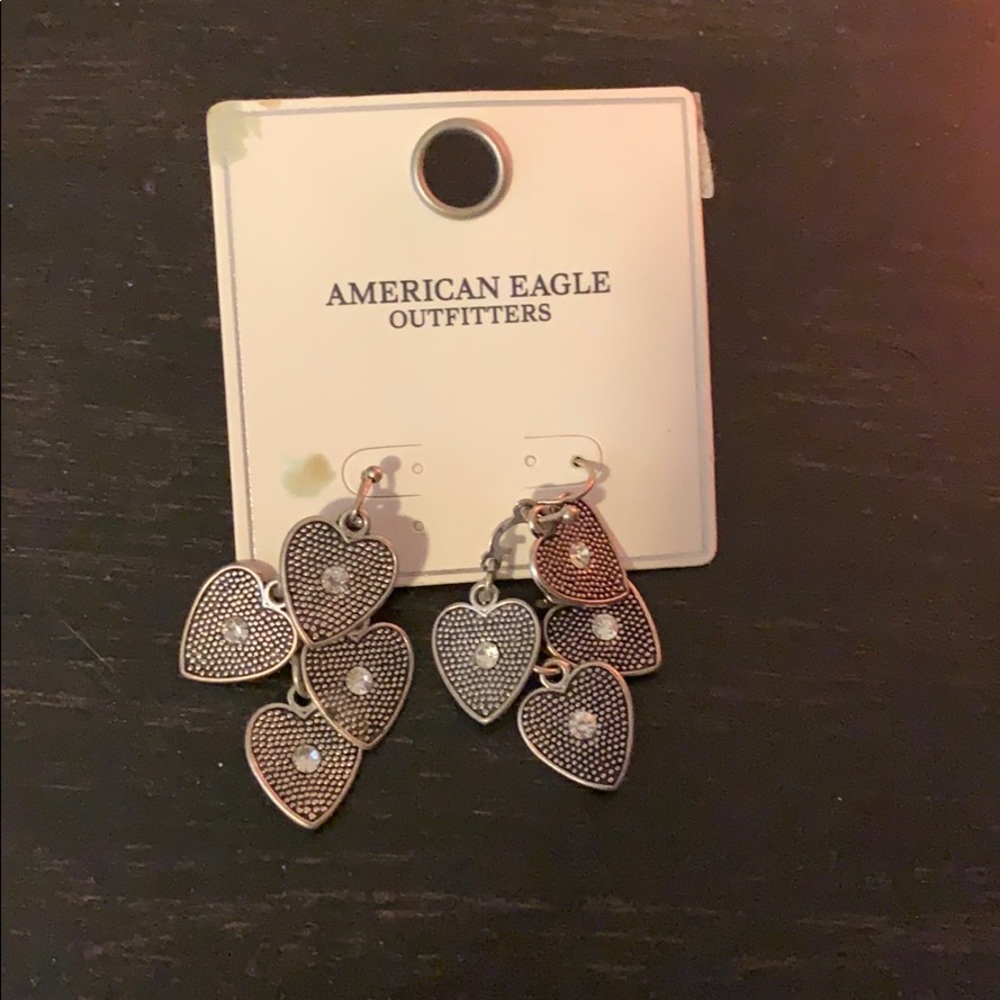 NWT Heart Earrings